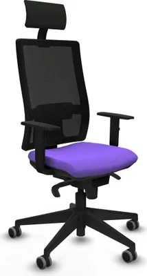 Obrázek produktu pro Kancelářská židle s opěrkou hlavy Piqueras y Crespo 1D066G1 Purple