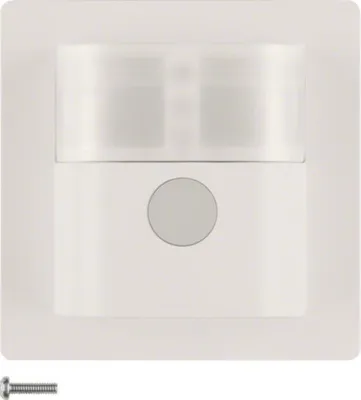Produktbild von BERKER IR Bewegungsmelder 85341229 Komfort 1,1m Q.1/Q.3 polarweiß,samt