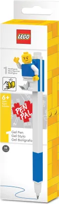 Produktbild von LEGO® Gelstift mit Legofigur - Farbe blau