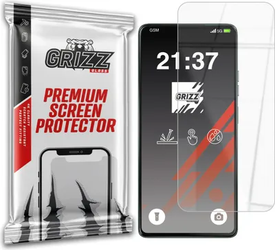 Zdjęcie produktu dla Ochraniacz ekranu GrizzGlass HybridGlass do Motorola Moto G75 - Przezroczysty