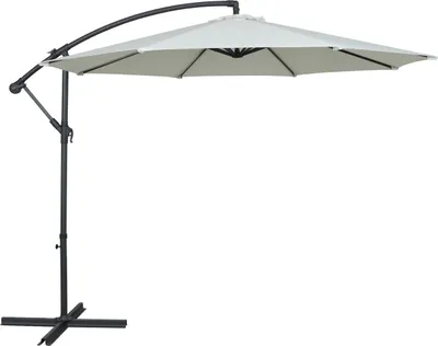 Produktbild von TrendLine Ampelschirm creme Ø 300 cm inkl. Kreuzständer
