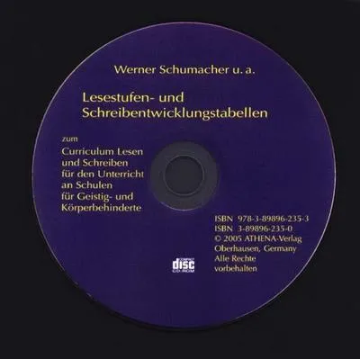 Produktbild von Schurad, H: Lesestufen- und Schreibentwicklungstab./CD-ROM