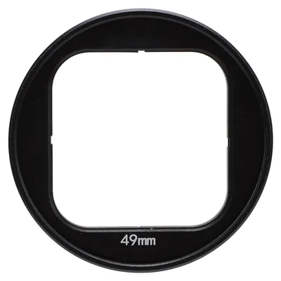 Produktbild von Objektivfilter-Adapterring für 49-mm-Filter, Aluminium-Action-Kamera-Halterung, Schutzrahmen Ace Pro