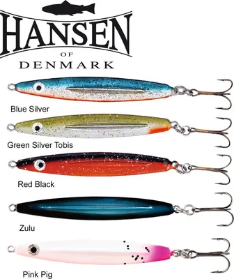 Produktbild von Hansen Keel Tobis Meerforellenblinker, Länge / Gewicht:9cm / 16g, Farbe:Pink Pig
