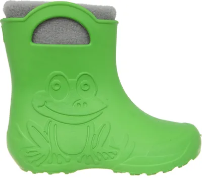 Obrázek produktu pro Holínky gumáčky sněhule Camminare žabka zelené zateplené (vložka bez uší) 28/29