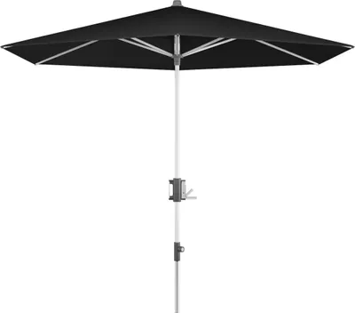 Produktbild von KNIRPS APOLL 290 cm rund Balkonschirm 7 Farbvarianten Sonnenschirm 100 Black