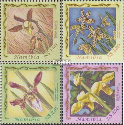 Produktbild von Briefmarken Namibia - Südwestafrika 1999 Mi 995-998 (kompl.Ausg.) postfrisch Einheimische Orchideen