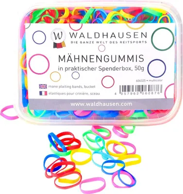 Produktbild von Waldhausen 50 G Haargummi Durchsichtig Durchsichtig One Size