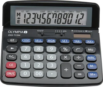 Obrázek produktu pro Olympia Tischrechner 2502                            schwarz