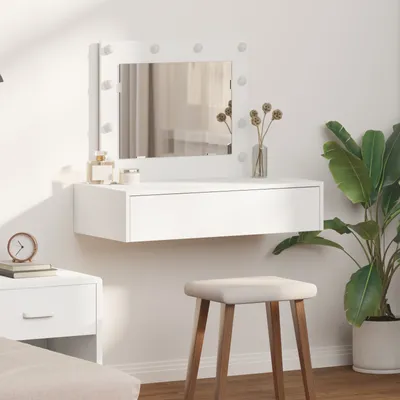 Image de Coiffeuse design avec tiroirs Blanc 83 x 40 x 70 cm Bois composite - Coiffeuses 2025 Neu7374391 1parcel