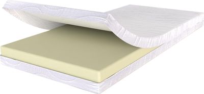 Pillows24 - 13 cm vysoký komfortný penový matrac 180x200 (H2) - matrac zo studenej peny so zipsom - dodávaný ako rolovací matrac