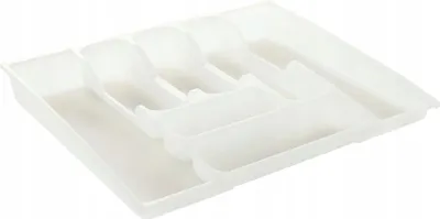 Obrázek produktu pro Vložka na příbory – vložka do zásuvky – 42 cm – pro kuchyňskou zásuvku – šedá