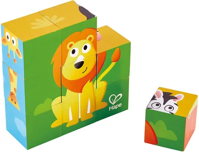 Produktbild von Blockpuzzle Dschungel / 9 Teile