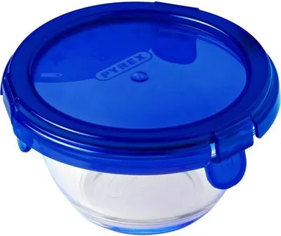 Image de Mini Bols en Verre Pyrex Cook & Go, Lot de 5, Rond, Couvercle Étanche, 0,2 L