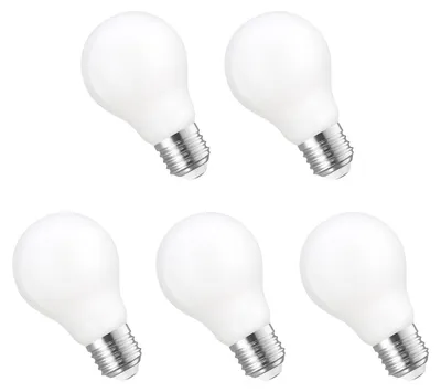 Produktbild von Spectrum LED-Lampe E27 5W 560lm 2700K Warmweiß Dimmbar - 5 Stück