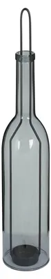 Immagine prodotto di Kaheku Flaschen Teelicht-Halter Havor grau 7,5 Ø 34h 420663003
