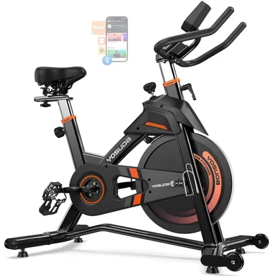 Produktbild von YOSUDA Heimtrainer Fahrrad、Indoor Cycling Bike、Magnetwiderstand、APP、Leises Ergometer、LCD-Monitor、Tablet-Halter、Spining Bike、Kardiotraining