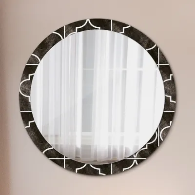 Produktbild von Ø100cm Modern Spiegel - Wandspiegel Wandmontage- Schlafzimmer - antik fliesen