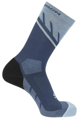 Produktbild von Socken Salomon Speedcross Crew "Poseidon/TOURMALINE/" für Unisex