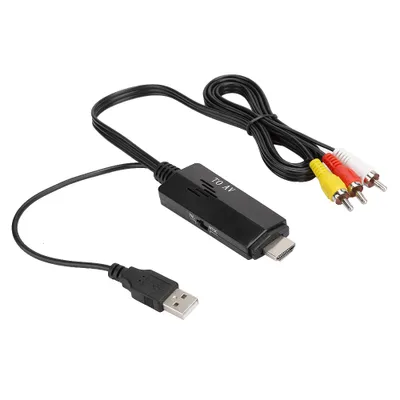 Zdjęcie produktu dla Kabel konwertera, kabel konwertera HD na AV, kabel konwertera RCA, kabel konwertera męski na męski, kabel konwertera wideo