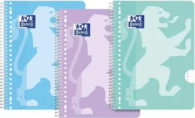 Immagine prodotto di Oxford - Blocco per appunti Scuola A4+ Linea 23 fori 160 pagine 80gr Pastello assortito 3 pezzi