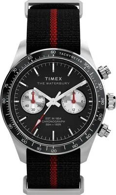 Produktbild von Timex Herrenuhr Timex Waterbury Heritage Chronograph Herrenuhr Timex-TW2Y38900