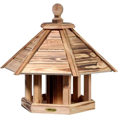 Produktbild von Vogelhaus "Brillo" zum Aufstellen, geflammt
