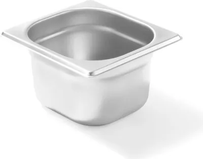 Produktbild von HENDI Gastronorm Behälter 1/6 200 mm Edelstahl Budget Line