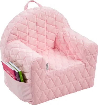 Produktbild von Albero Mio Kindersessel Velvet Rosa Weicher Stoff