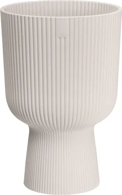 Produktbild von Becher Vibes Fold D.14 cm weiß Leinen - elho bv
