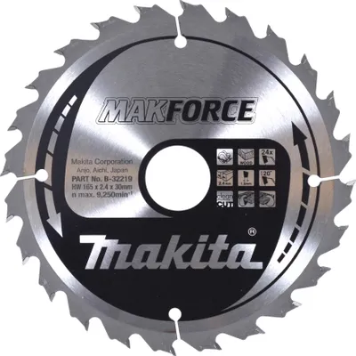 Obrázek produktu pro Pilový kotouč Makita MAKFORCE 160x30x24Z - B-32219