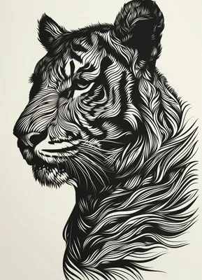 Produktbild von Plakat 13x18cm Tigerpfiff