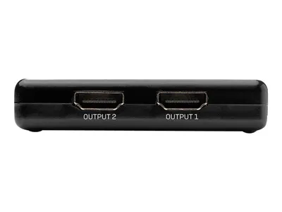 Produktbild von Lindy 38357, HDMI, 2x HDMI, 3840 x 2160 Pixel, Schwarz, Kunststoff, 4K Ultra HD