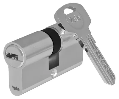 Produktbild von Yale Serie 1000 Europrofil-Zylinder Doppelzylinder 30/30 mm Satin Nickel