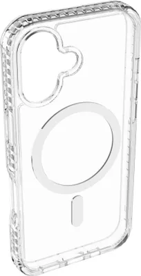 Produktbild von Cellularline Ultra Strong Mag - iPhone 17 Transparente, ultra-schützende Hülle mit stoßdämpfenden, verstärkten Rändern zum Abfangen von Aufprallen, Cover, Apple, iPhone 17, 16 cm (6.3"), Transparent