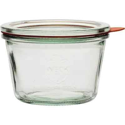 Image de Bocaux Closable Weck 250 ml, avec couvercle, joint et clips, lot de 4