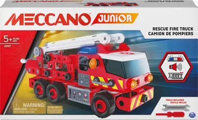 Produktbild von Meccano Junior - Feuerwehrauto - S.T.E.A.M. Bausatz
