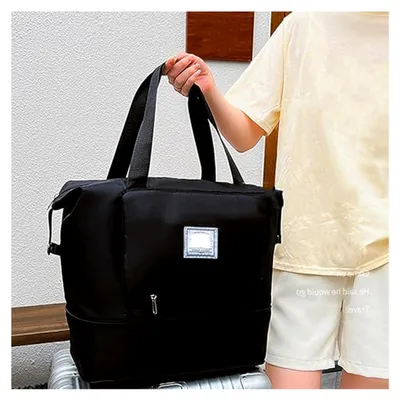 Produktbild von Damentasche für Reisen, Kabinentasche für Airlines, Wasserdichte Wochenendtasche, Fitness-Duffle Bag