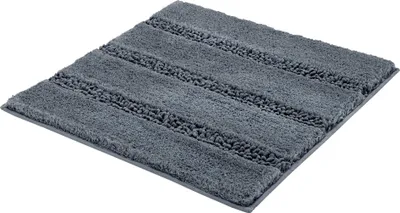 Produktbild von Kleine Wolke Badteppich MONROVIA Schiefer 60 x 60 cm
