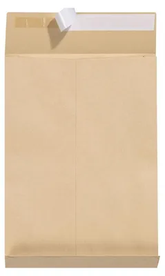 Immagine prodotto di busta herlitz piegata B4, adesiva, marrone