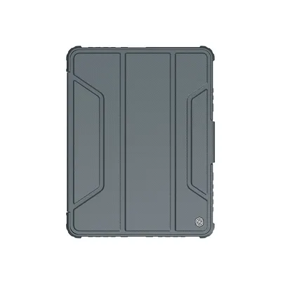 Produktbild von Nillkin - Hlle kompatibel mit Apple iPad Air 5 10.9 (2020/2022) - - Kunstleder Tablet Case Schutzhlle - Grau