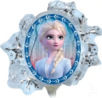Immagine prodotto di Pallone in foil su stecco - forma - Ice Kingdom 2