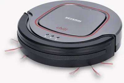 Image de Robot Aspirateur, Chill, Argent, Noir, Rouge