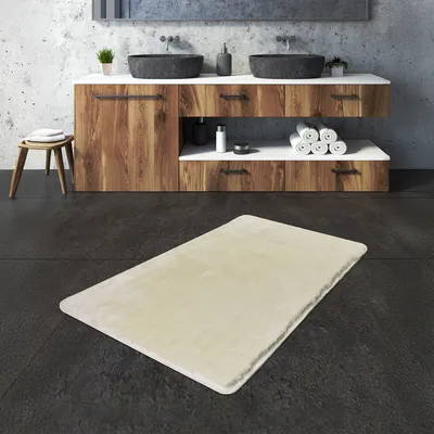 Produktbild von Bosdela Badezimmerteppich Set - 70x120 cmIvory