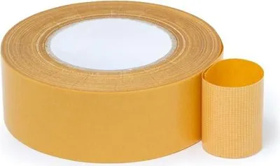 Zdjęcie produktu dla Taśma Dwustronna Wzmocniona Siatką 38/50m Dywanowa