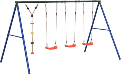 Produktbild von vidaXL Schaukel-Set mit Schaukelsitzen und Kletterschaukel
