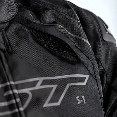 Zdjęcie produktu dla RST S-1 Kurtka Tekstylna Czarna Rozmiar M
