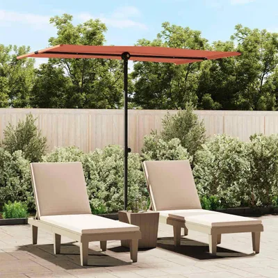 Immagine prodotto di VIDAXL -Parasole con alluminiumpol 2x1,5 m Terrakotta -ausgelöst