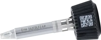 Produktbild von ERSA ERSADUR 142CDLF24 meißelförmig 2,4mm – für i-TOOL TRACE & i-TOOL MK2, i-CON TRACE IoT & i-CON MK2 sowie ERSA Lötstation A100 – mit patentierter B