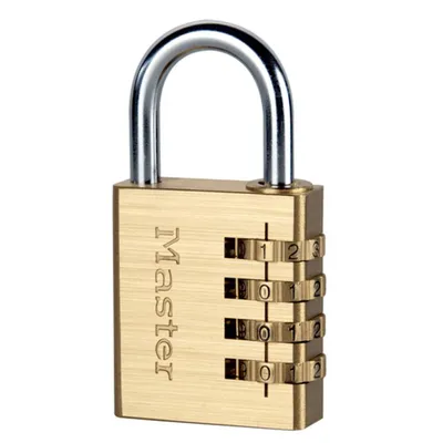 Image de Master Lock Zahlenschloss aus Aluminium 40mm 604EURD